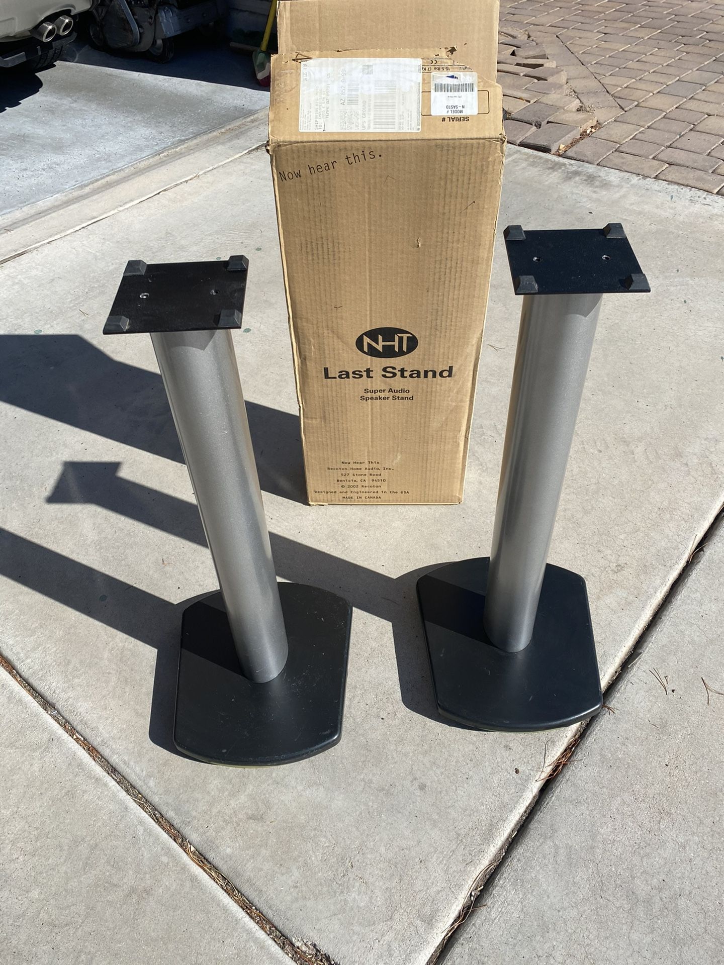 NHT Last Stand Speaker Stands