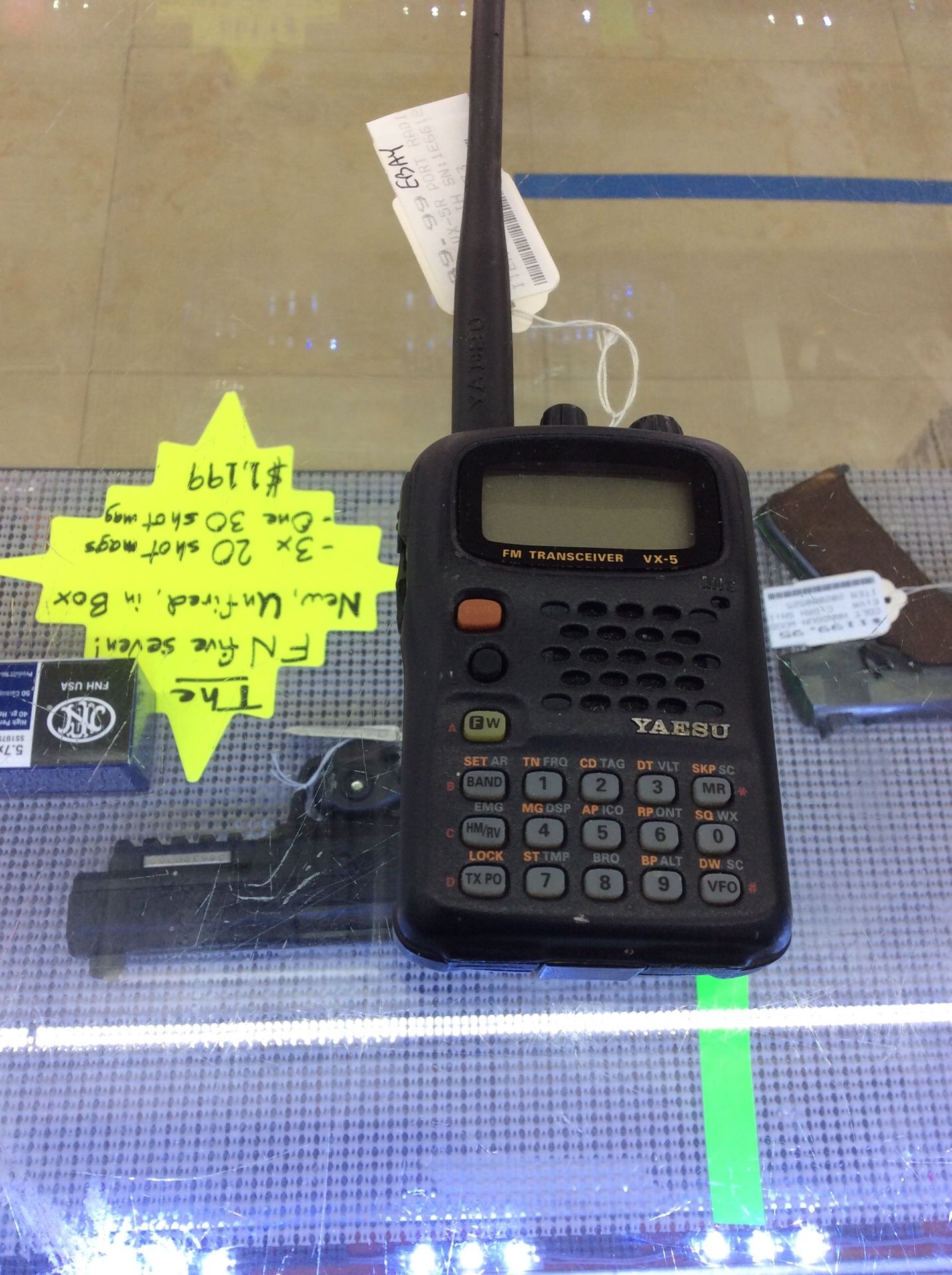 Yaesu VX-5 FM Transceiver, Used
