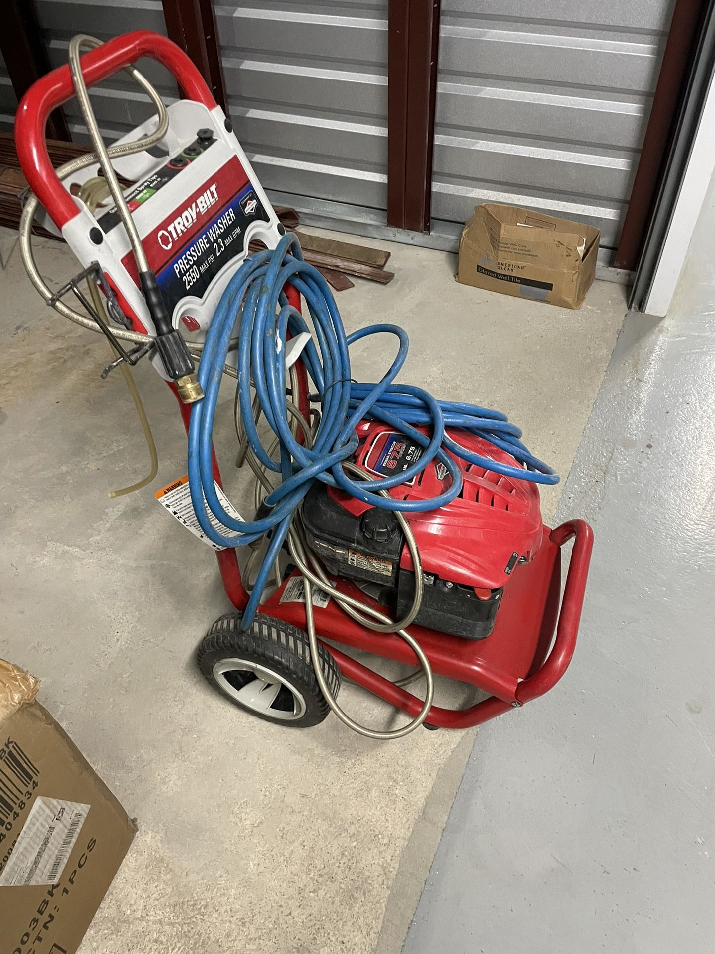 POWER WASHER TROY BUILT