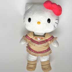 Hello Kitty Native American Plush