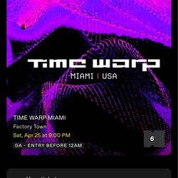 Time warp Miami  at factory town