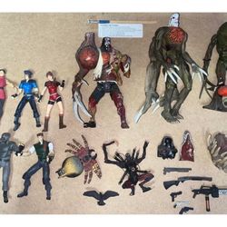 ToyBiz  VTG Resident Evil Action Figure “LOT” from 1998-01