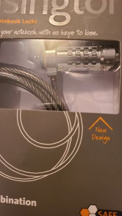 Kensington notebook lock
