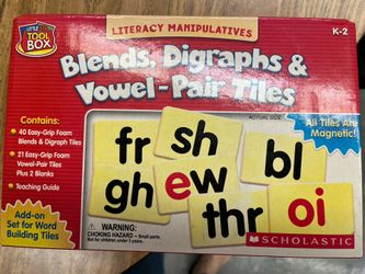 Blends and Digraphs/Vowel Pair Tiles