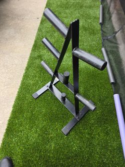 A fame weights rack