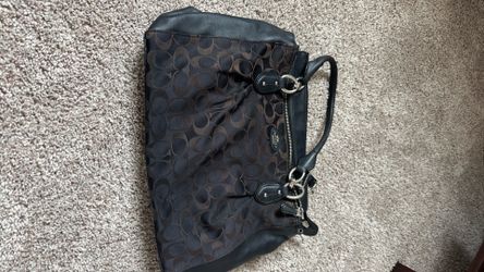 Vintage Black Coach Bag