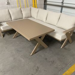 Aluminum Outdoor Patio Furniture Sectional *New*