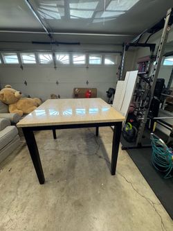 Modern Square Dining / Kitchen Table – 42” x 42” – $100 OBO