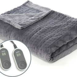 Pure Enrichment Deluxe Heated Blanket King Size