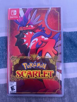 Pokémon Scarlet switch game