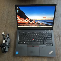 LENOVO THINKPAD T14 GEN 2 14-INCH LAPTOP 2.4ghz / 16GB RAM / 500 GB HDD