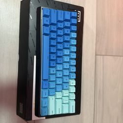 Modded Wooting60HE keyboard.