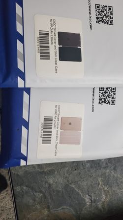 2 brand new ipad air 2 smart covers. Black and gold