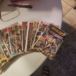 Old Avengers Comic Book Lot