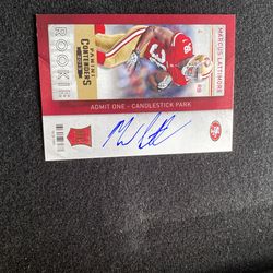 Marcus Lattimore football card