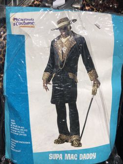 Halloween costumes, Red, Black, purple, medium large and extra large includes hat coat and pants, paid $80 each