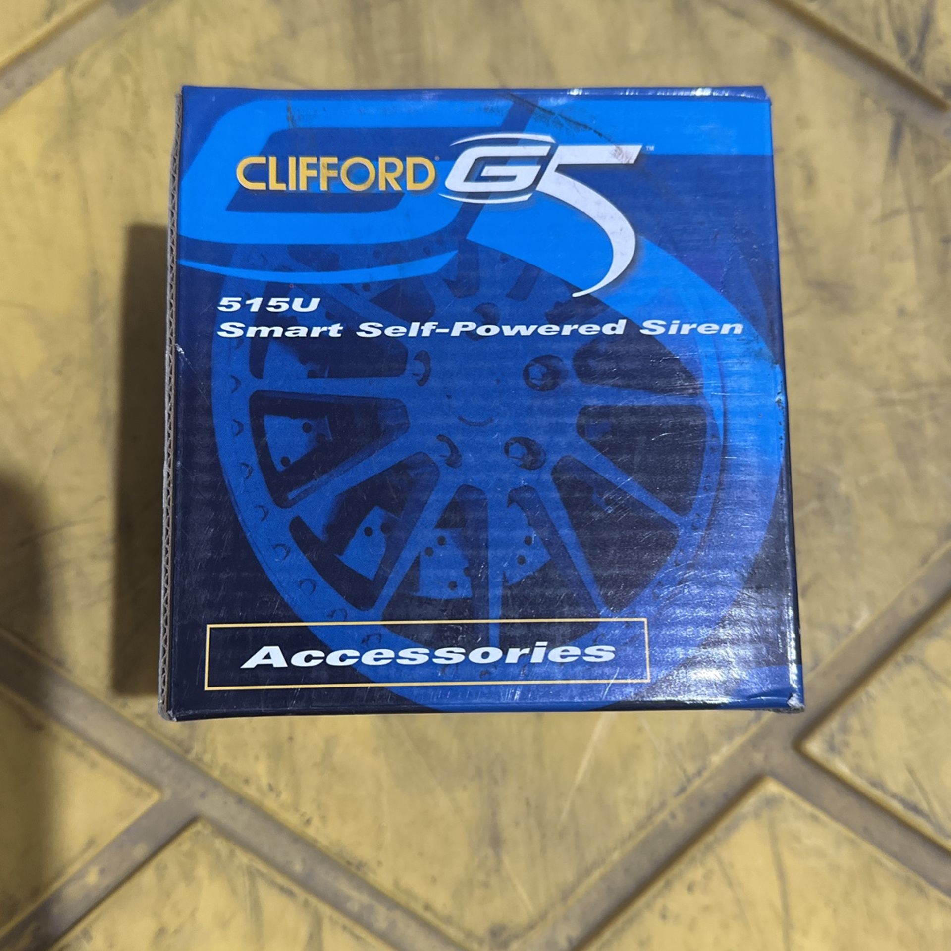 Clifford Car Alarm Siren 515U G4/G5 Battery Backup Replacement