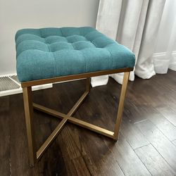 Gold Steel Stool