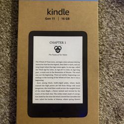 New Amazon Kindle Gen 11 16GB Black