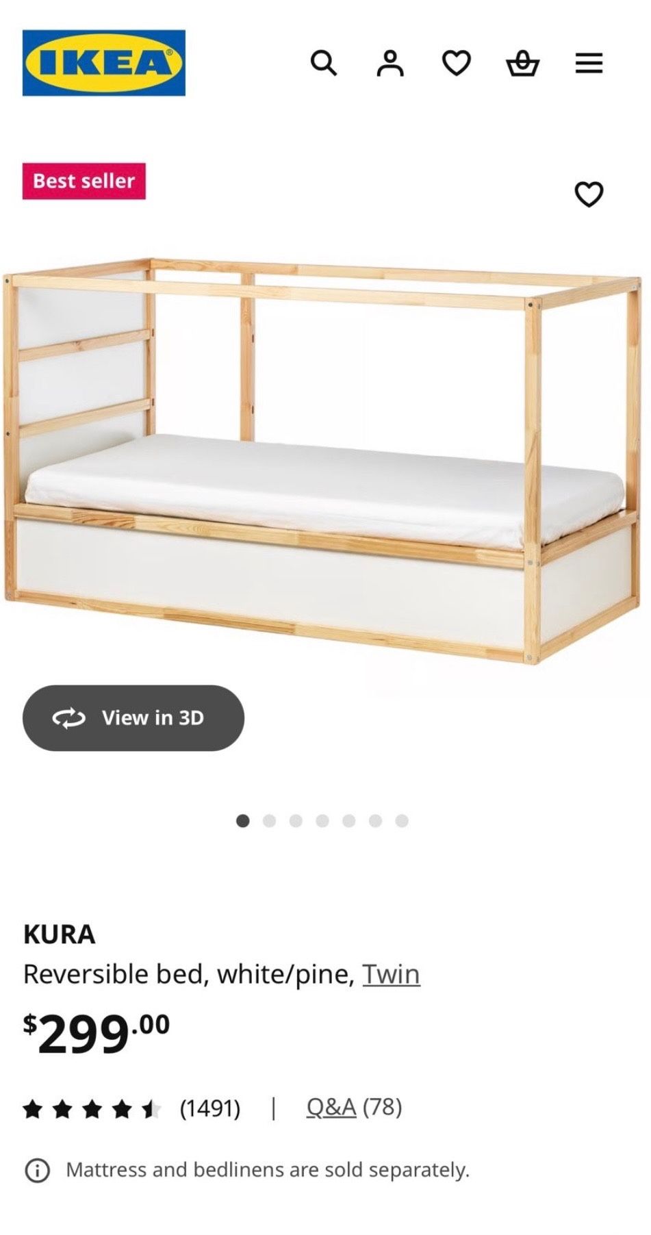 IKEA  Bunk Bed