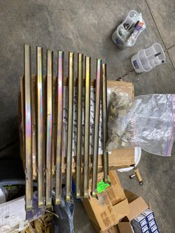 10 complete vintage center drawer slides for kitchen hardware