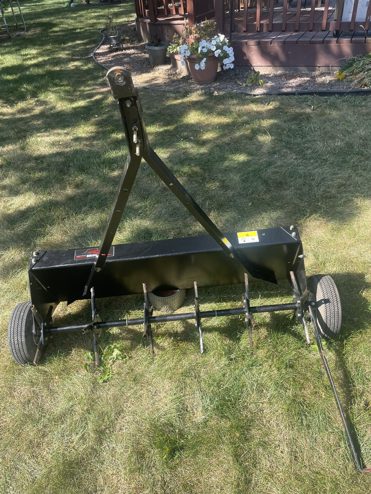 OBT-42 In TOW- BEHIND LAWN AERATION IN PERFECT CONDITION