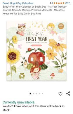 My Baby's First Year