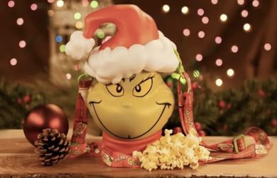 2022 Grinch popcorn Bucket
