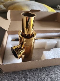 Round Bottle P Trap 1 1/4 Basin Trap Sink 