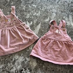 Baby Girl Easter Bunny Dress Size 0-3 Months