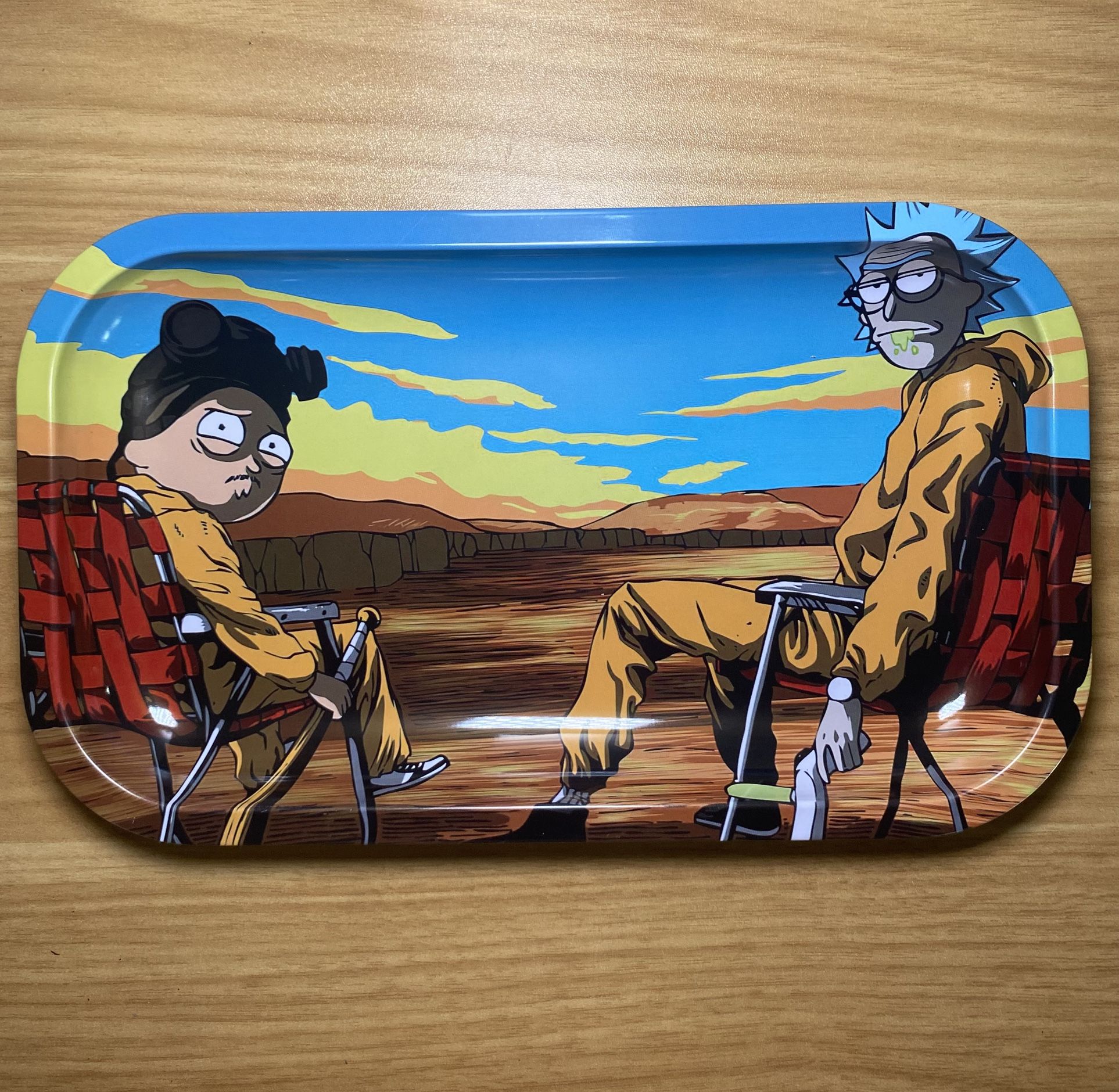 $1 Rolling Trays And Gas Mask