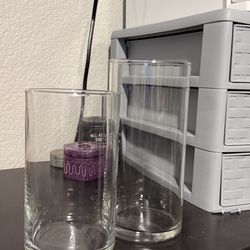 24 6" vases and 24 7.5" vases