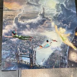 Thomas Kinkade Canvas Tinker Bell