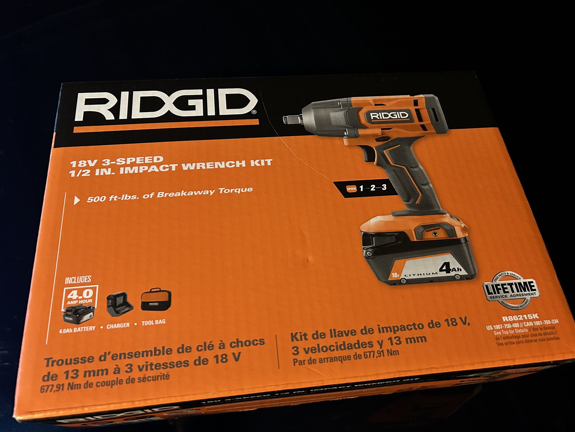 Impact Wrench  Ridgid