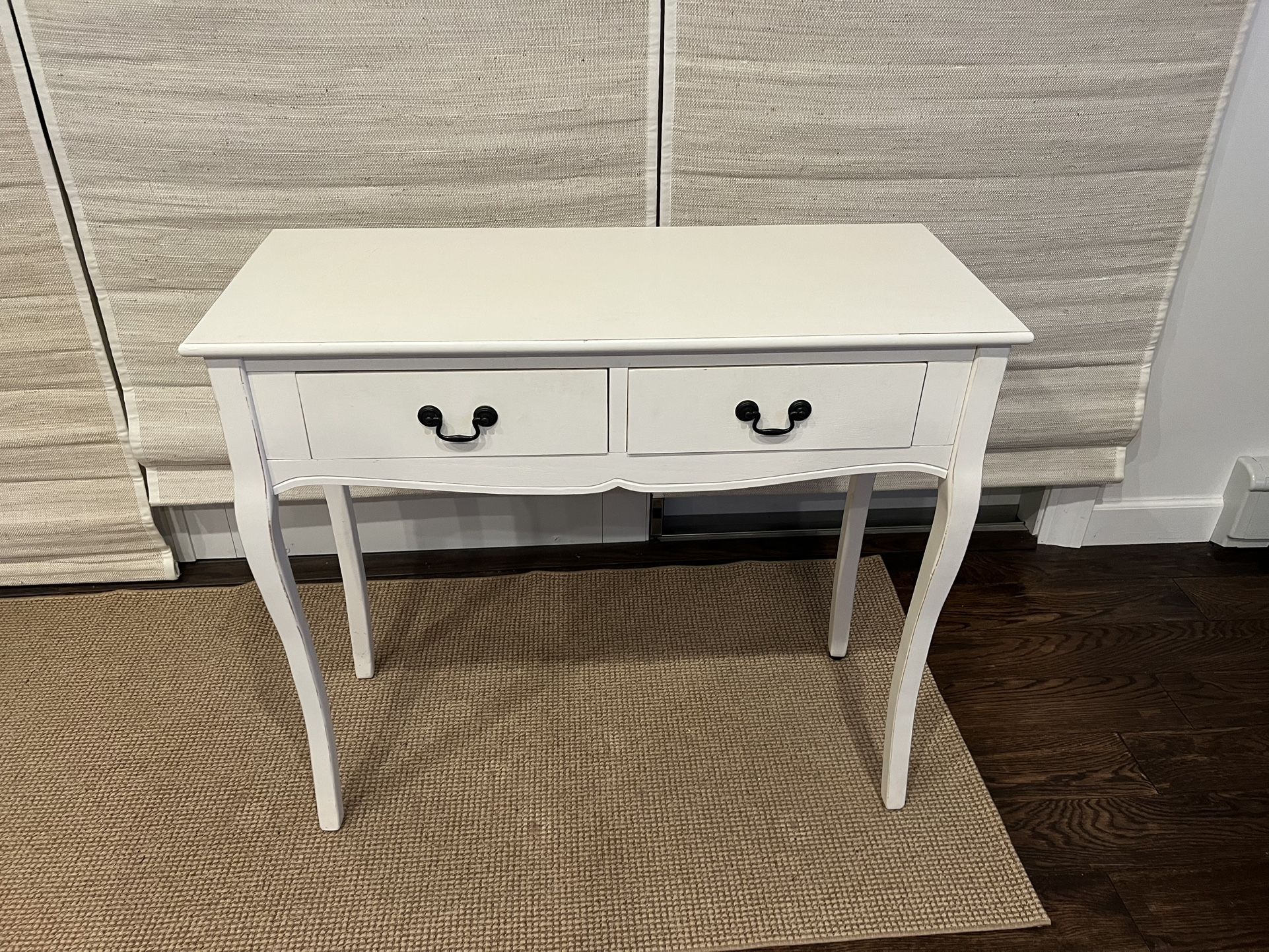 White Console Table