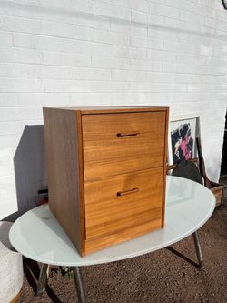 Vintage File Cabinet - Solid Teak - Made In Denmark