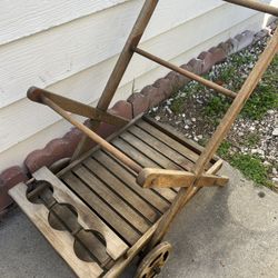 Rustic Flower Cart