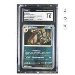 New Alternate Pokemon Card Umbreon Ball