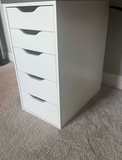 2 Ikea Alex Drawers