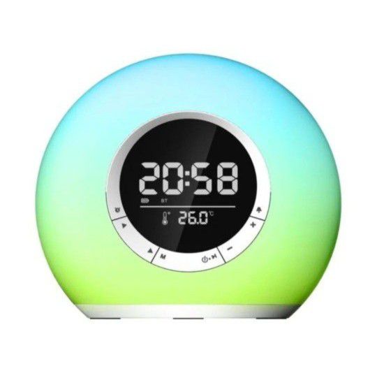 Bluetooth Speaker with Alarm & Temperature Display

