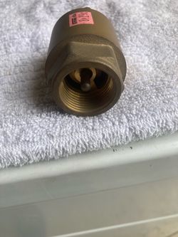 3/4” check valve