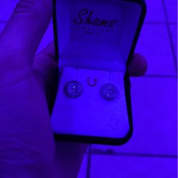 925 Silver Stamped Earrings