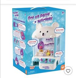 MindWare Polar Bear Prize Machine – Kids' Electronic Claw Machine
