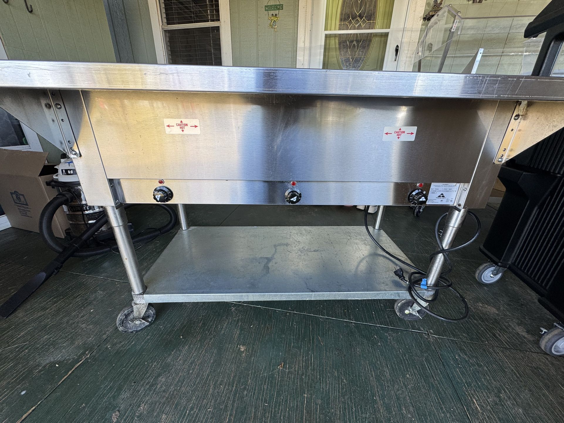 Electric Steam Table