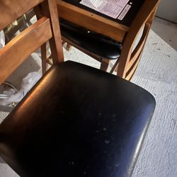 Four dining room chairs