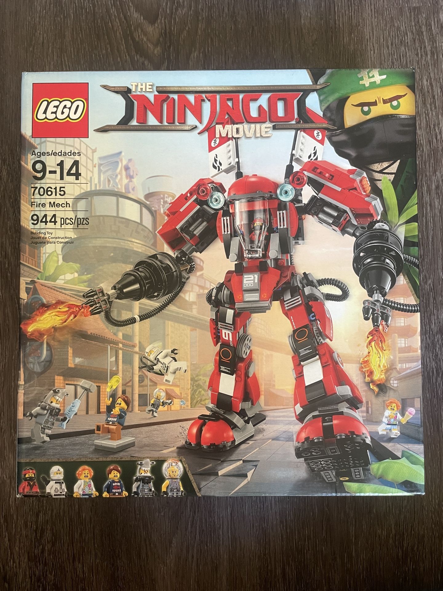 Mech Lego 70615 Review The LEGO Ninjago Movie: Fire Mech (70615