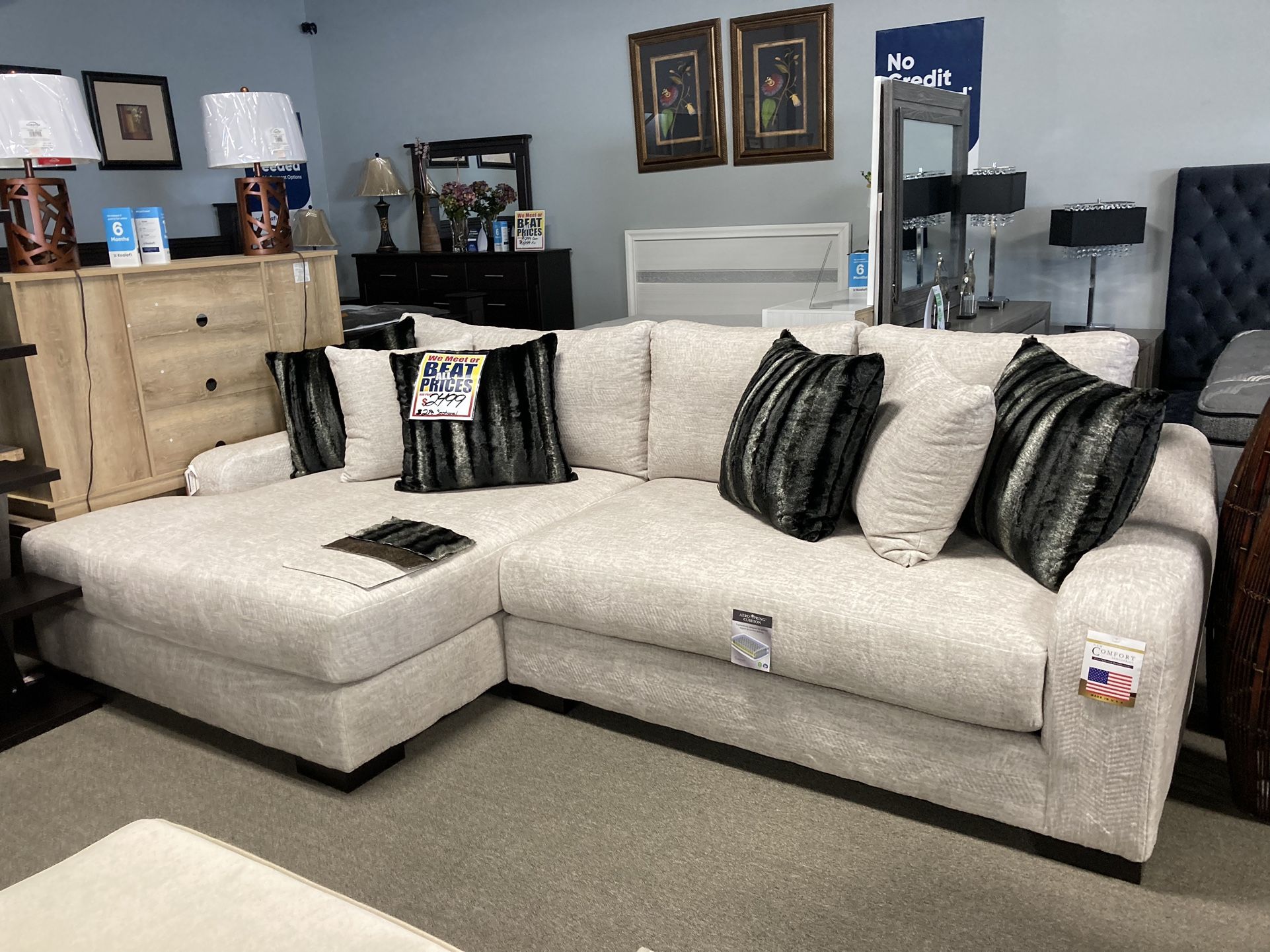 Beautiful Sofa Chaise  Home & Garden