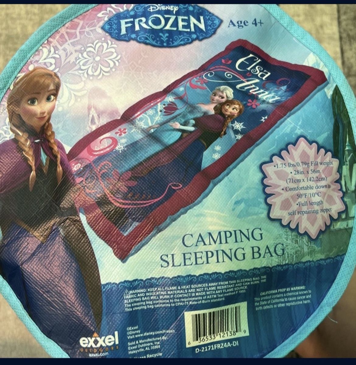 Frozen Camping Sleeping Bag Kids