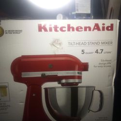 Kitchen Aid 5-quart Tilt-Head Stand Mixer