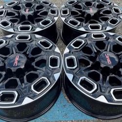 20” GMC Denali Sierra 2500 Dodge Ram Chevy Silverado 3500 8X6.5 We Finance Wheels Set New 